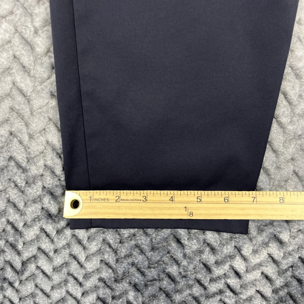 Theory Zaine SW Precision Pants Mens 34x31" Blue Slim Stretch Chino Performance - Picture 8 of 13